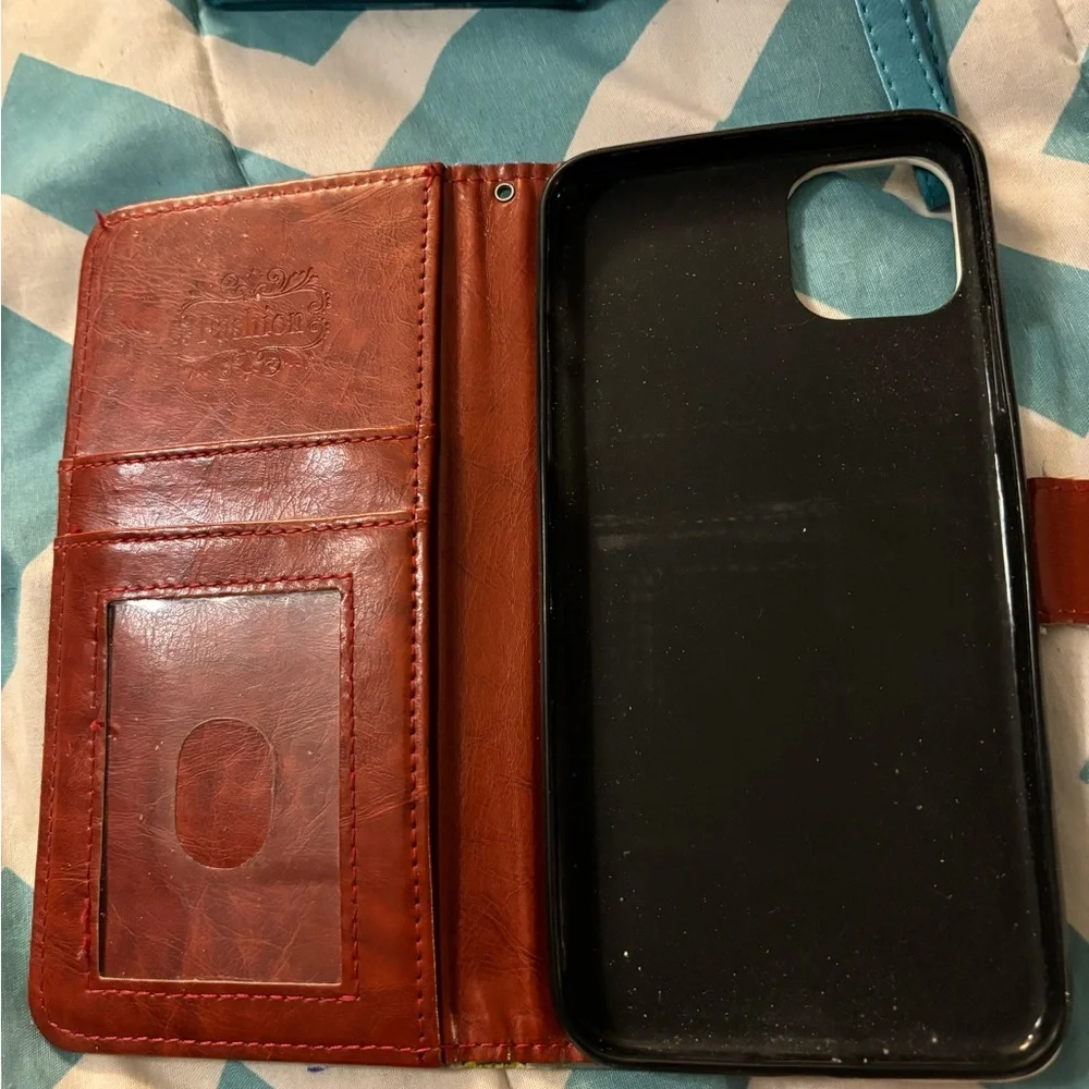 I have 3 iPhone cases for sale. They have been gently used.